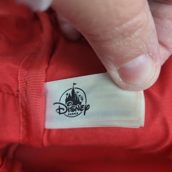 Walt Disney World Parks Minnie Mouse Bows Mini Backpack Red Black Faux Leather - Picture 12 of 16